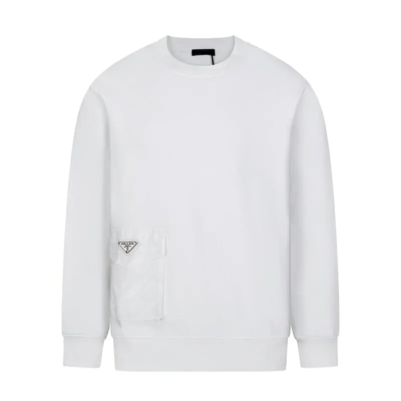 prada sweatshirt manches longues pour unisexe s_1262253